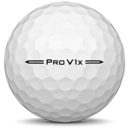 Der Golfball Titleist Pro V1x im Jahresmodell 2024.