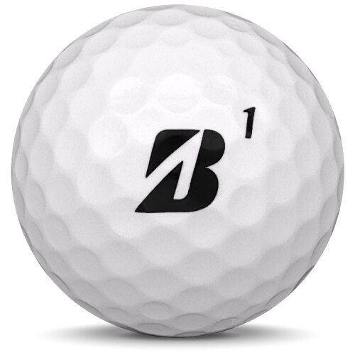 Golfboll av modellen Bridgestone Lady i vit färg framifrån
