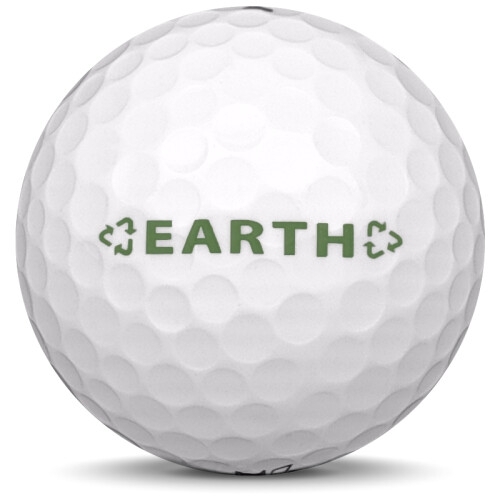 Golfboll av modellen Others Dixon Earth i vit färg