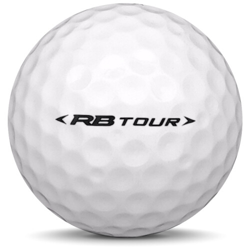 Golfboll av modellen Others Mizuno RB Tour i 2020 års version med vit färg från sidan