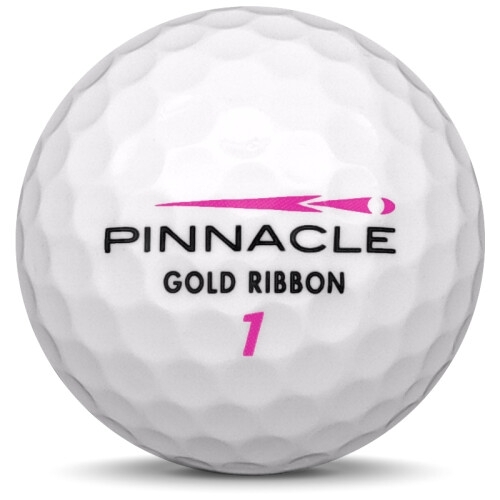 Golfboll av modellen Pinnacle Lady i vit färg