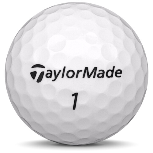 Golfboll av modellen TaylorMade Mix i vit färg