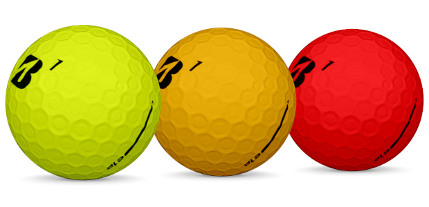 Bridgestone E12 Contact Golfbälle in verschiedenen Farben