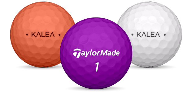 TaylorMade Kalea Golfbälle in verschiedenen Farben